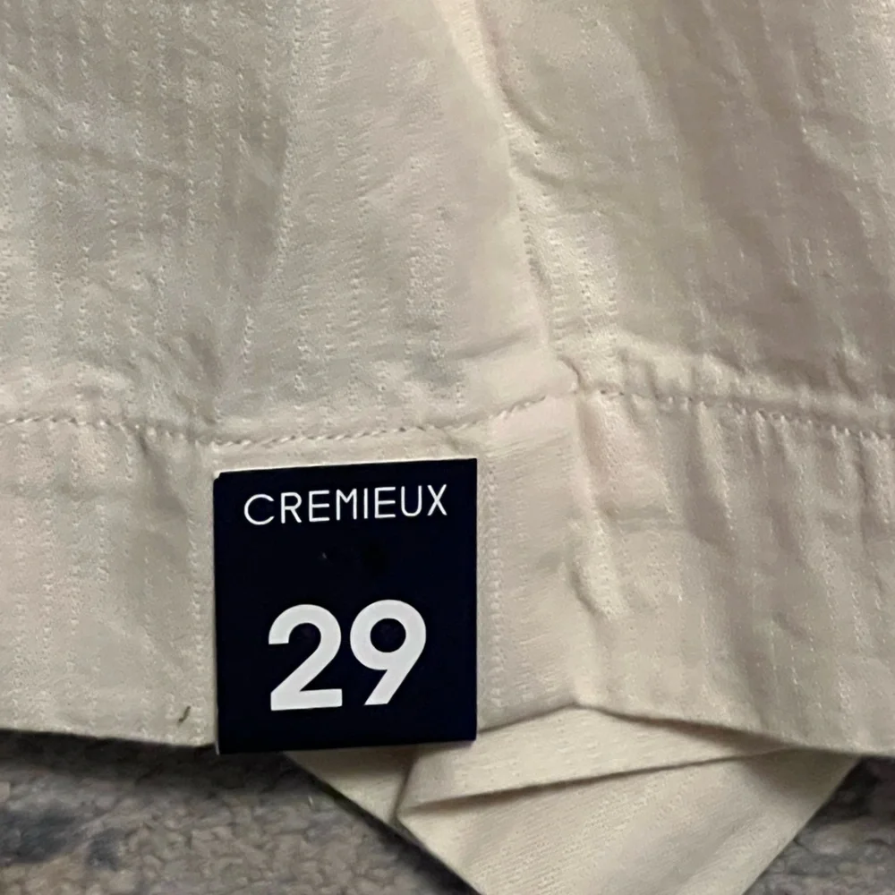 Cremieux Newport Chino Shorts Men’s Size 29 Cream Color Cotton Preppy Summer